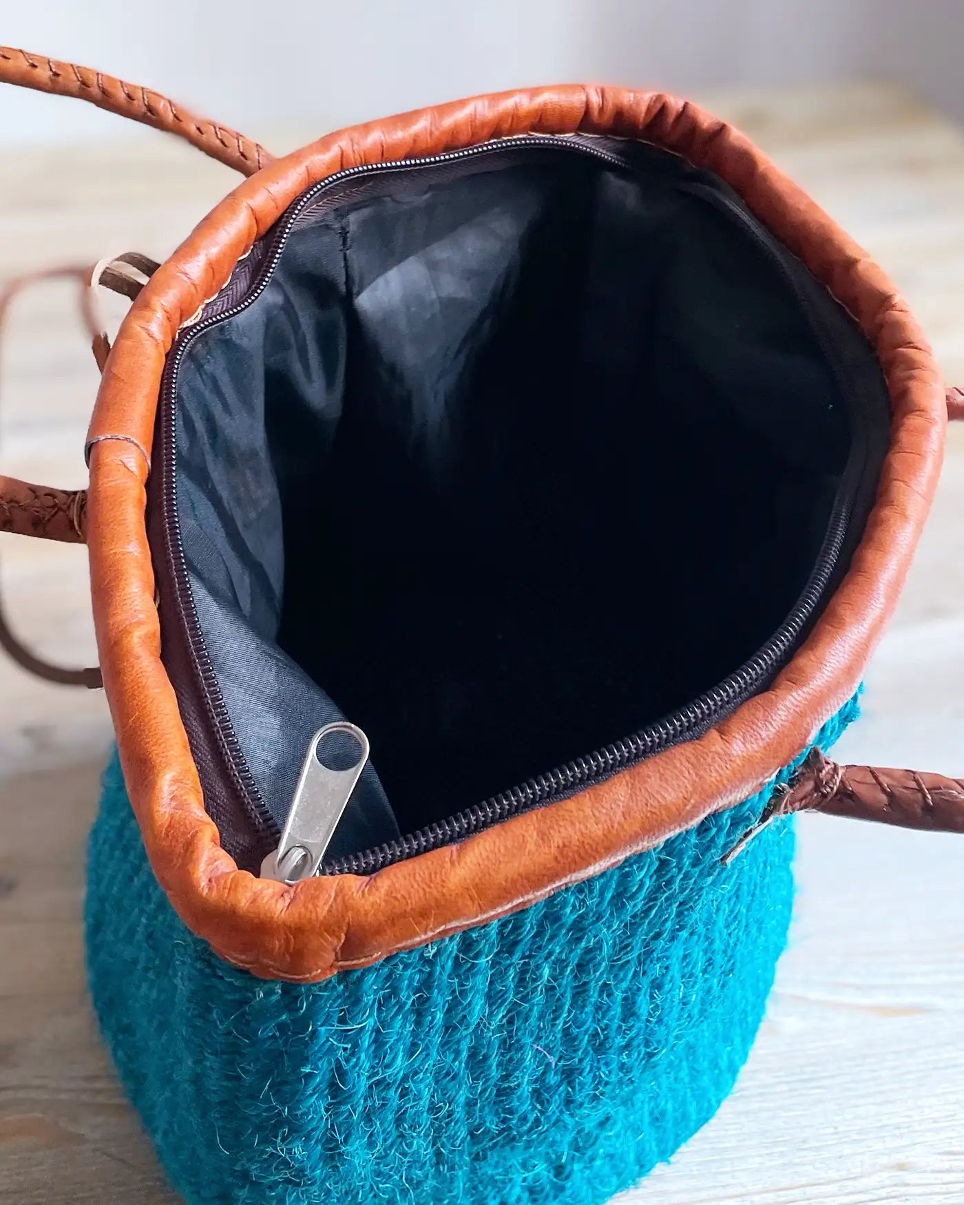 Bolso Hecho a Mano Kenia Verde
