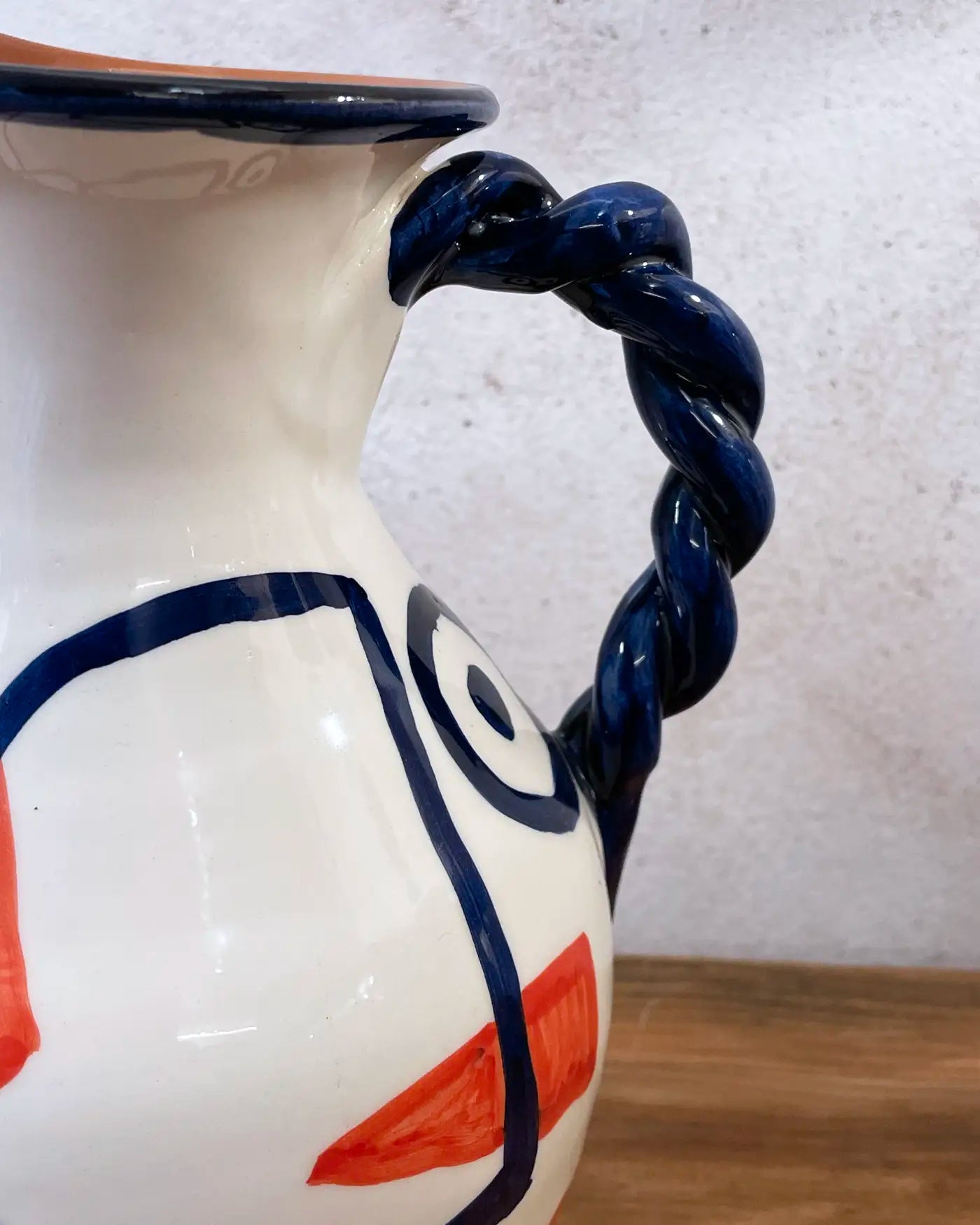 Ethnic Ceramic Handcrafted Jug