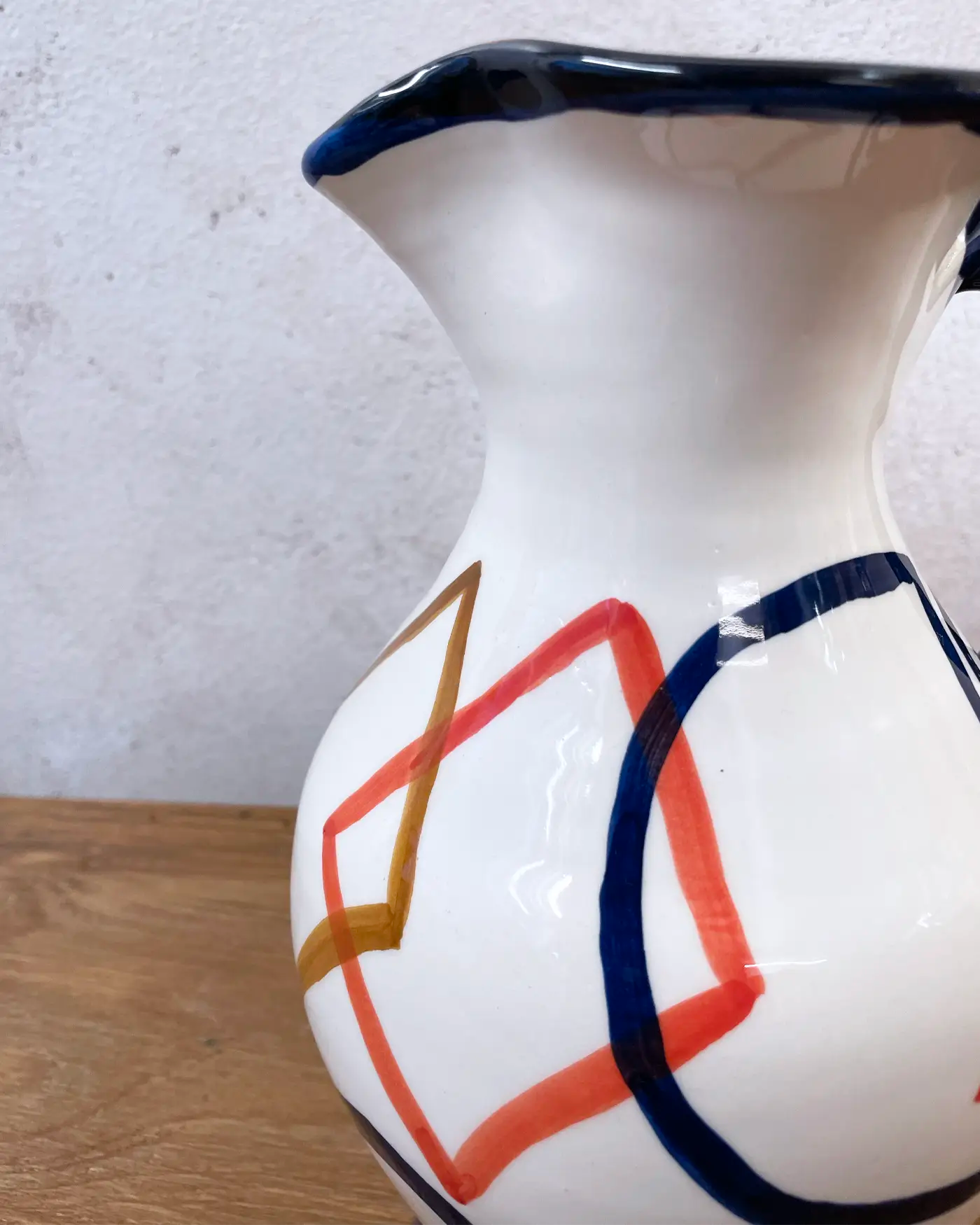 Ethnic Ceramic Handcrafted Jug