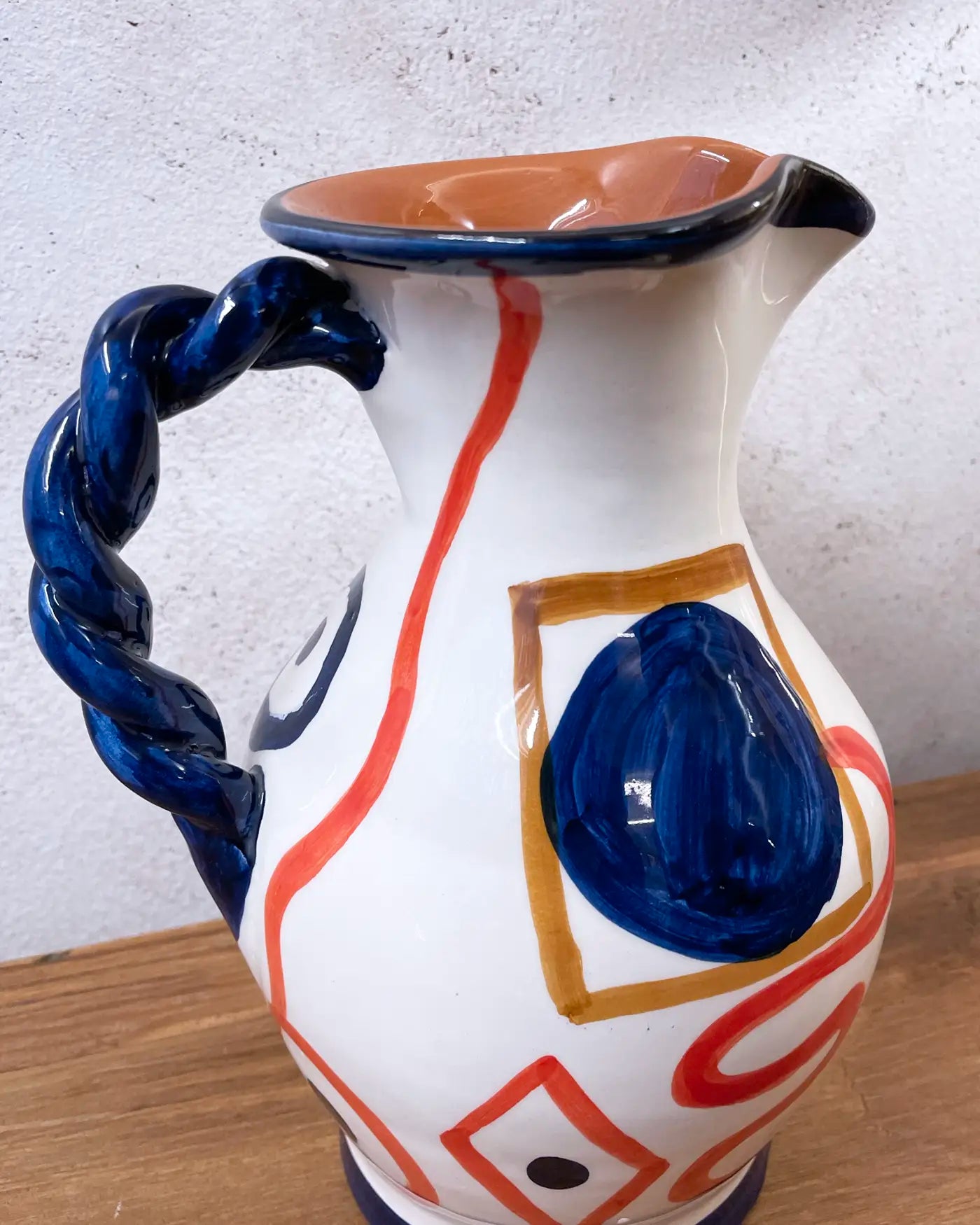 Ethnic Ceramic Handcrafted Jug
