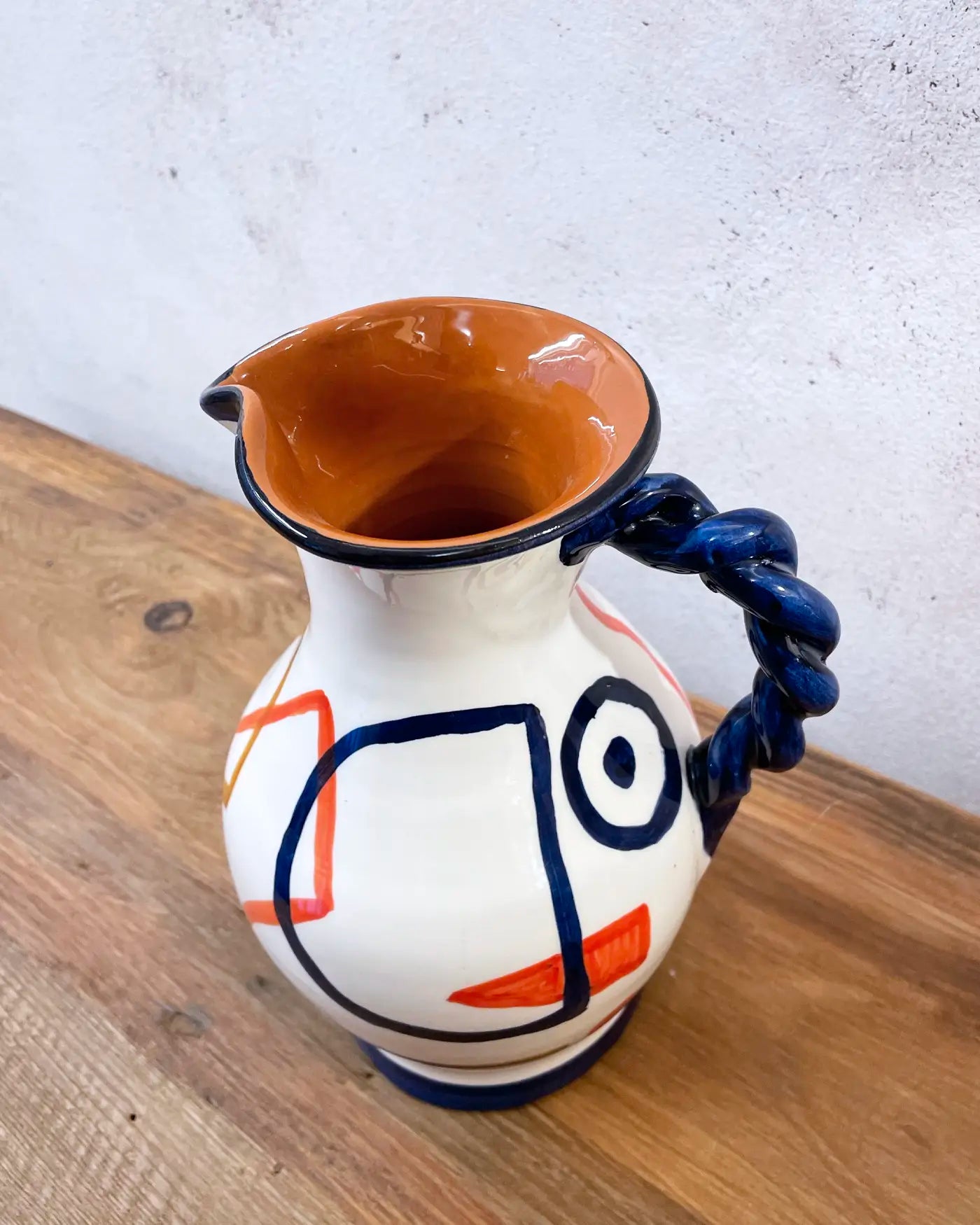 Ethnic Ceramic Handcrafted Jug