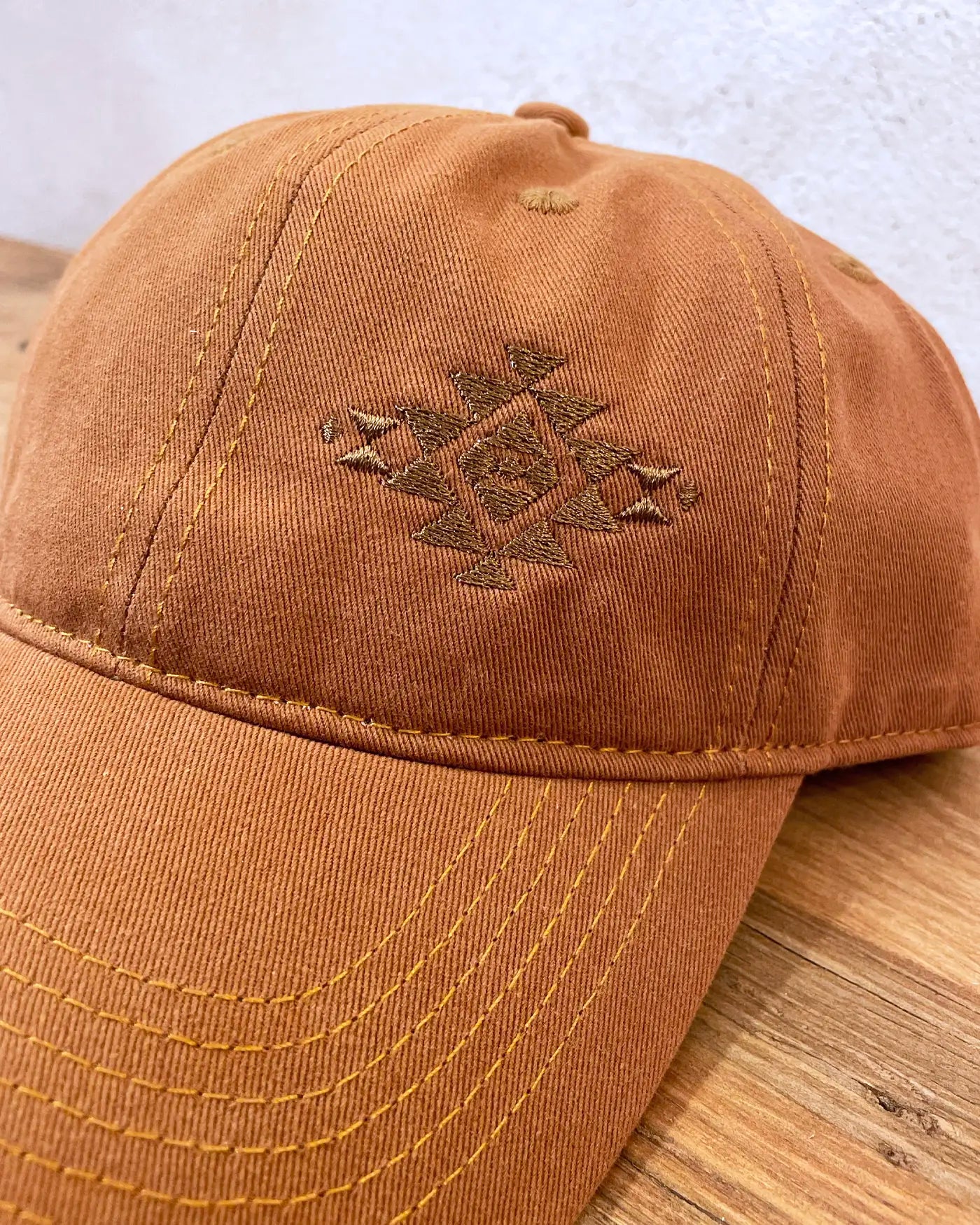 Gorra de Algodón Ethnic Marrón
