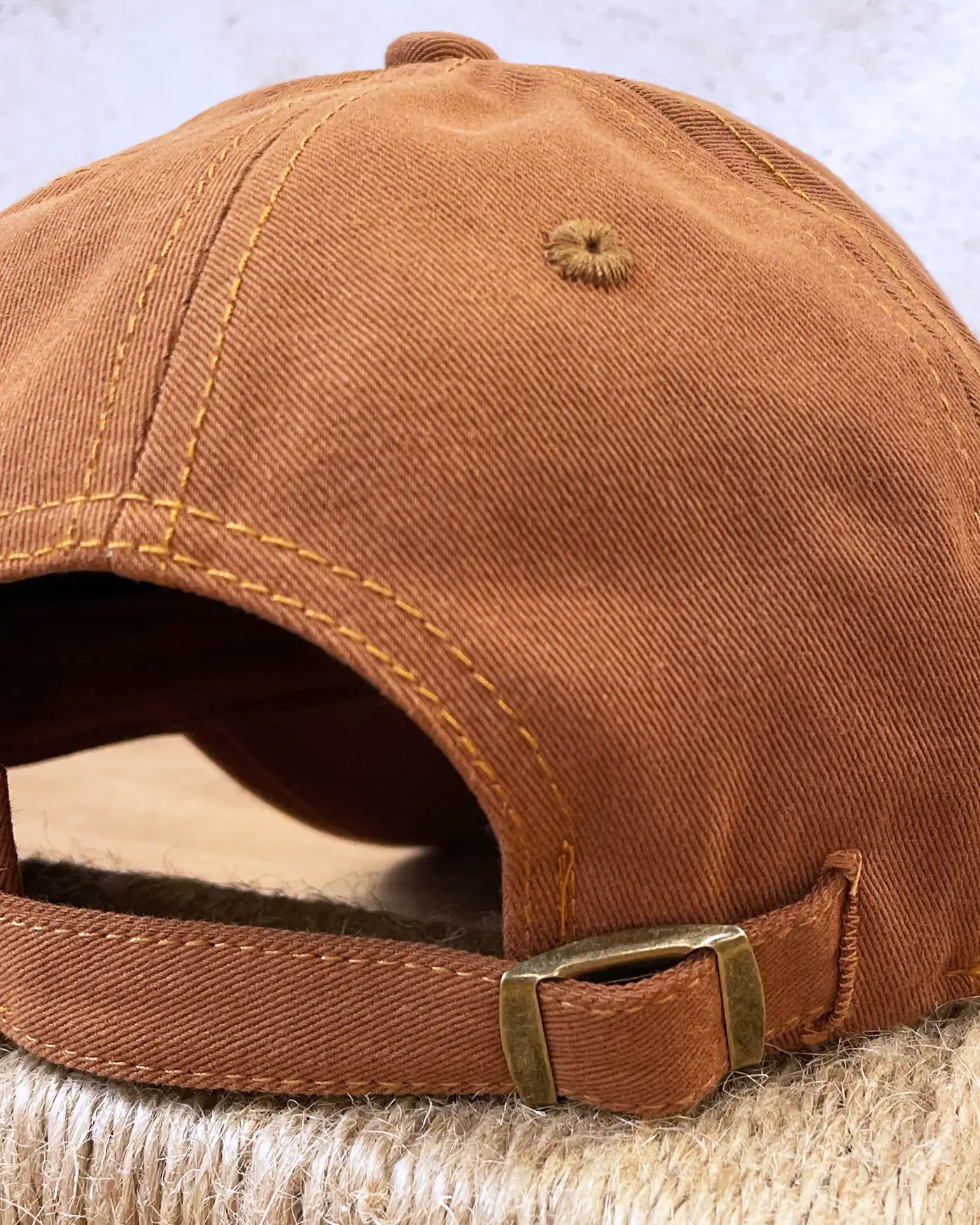 Gorra de Algodón Ethnic Marrón