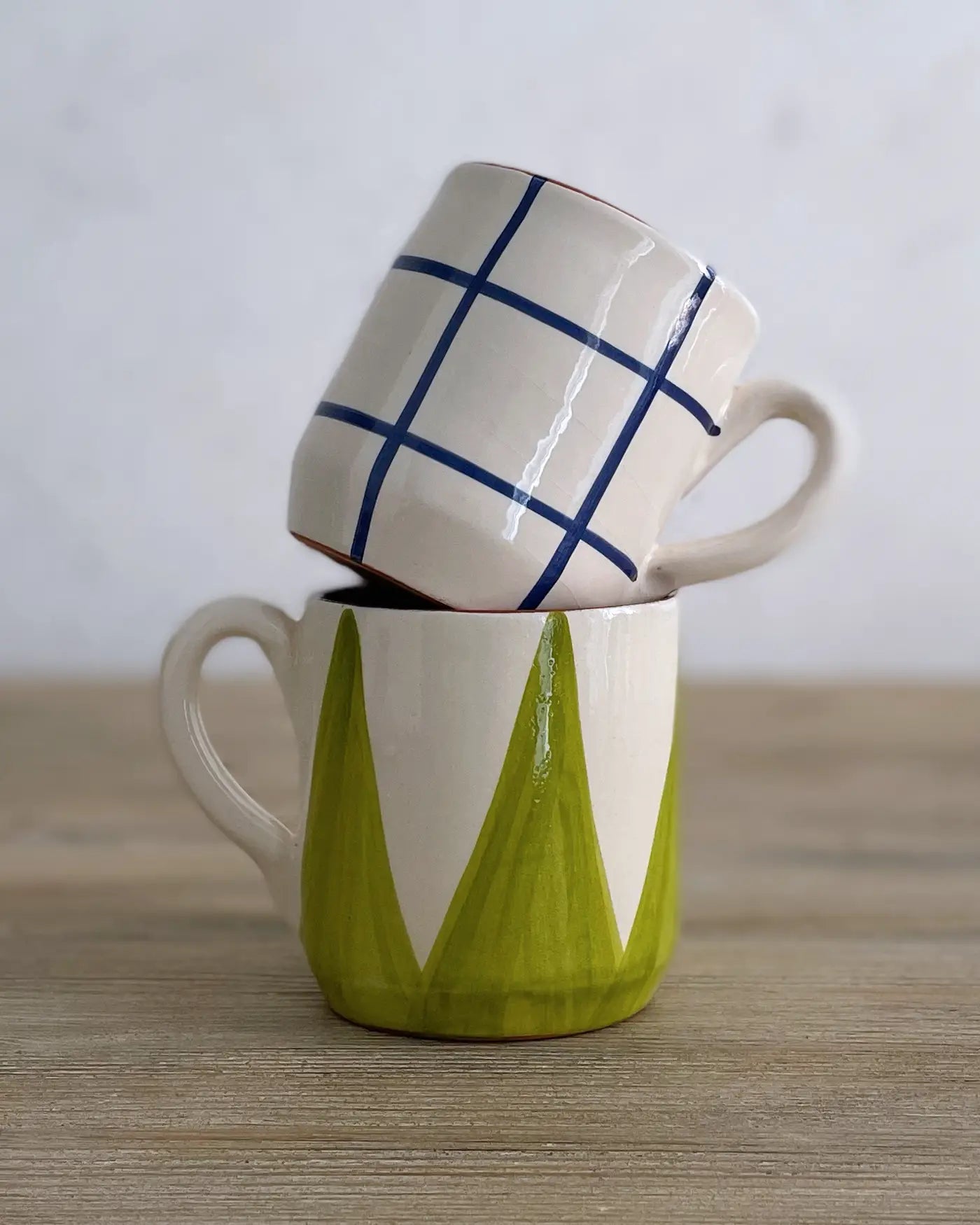 Set de Tazas Grandes Artesanales, 2 uds.