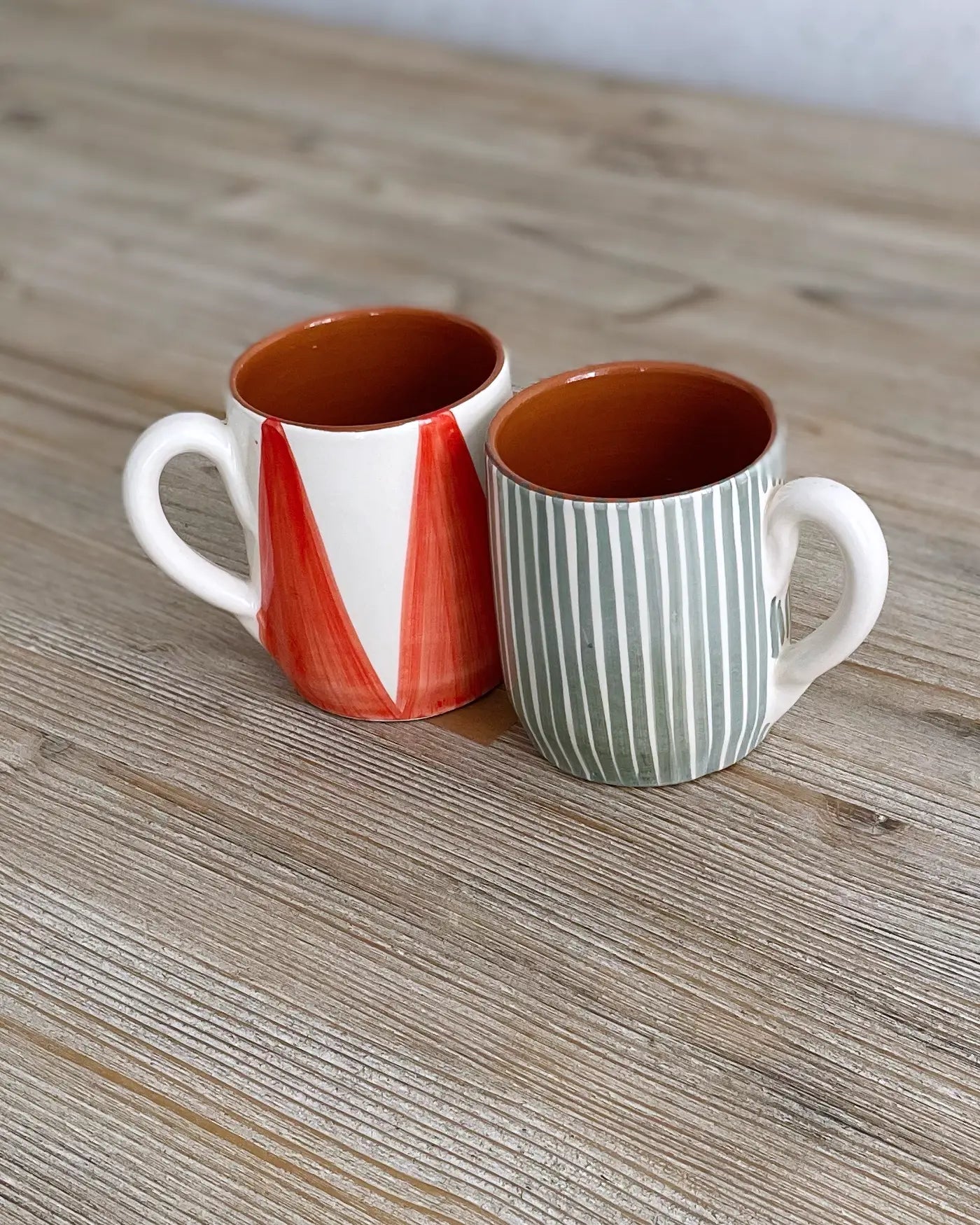Set de Tazas Grandes Artesanales, 2 uds.