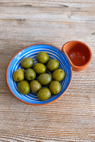 Aceitunero artesanal Círculos - Cielo
