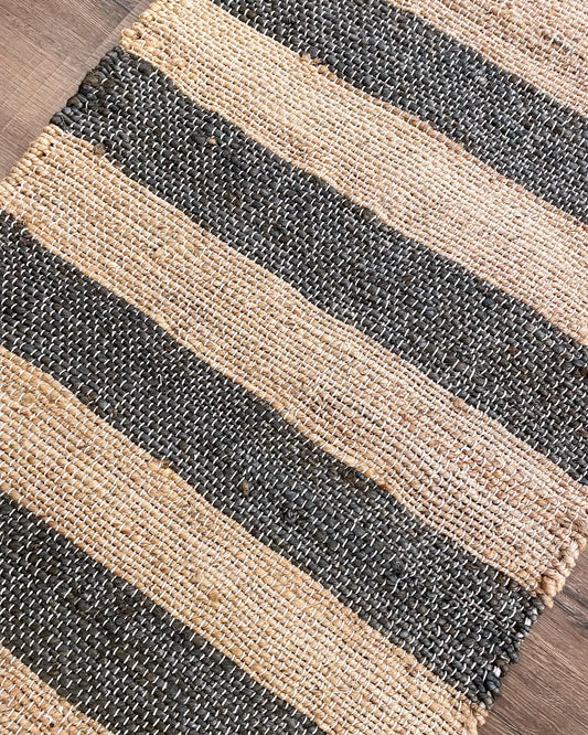 Natural Indian Handmade Rug 90x40