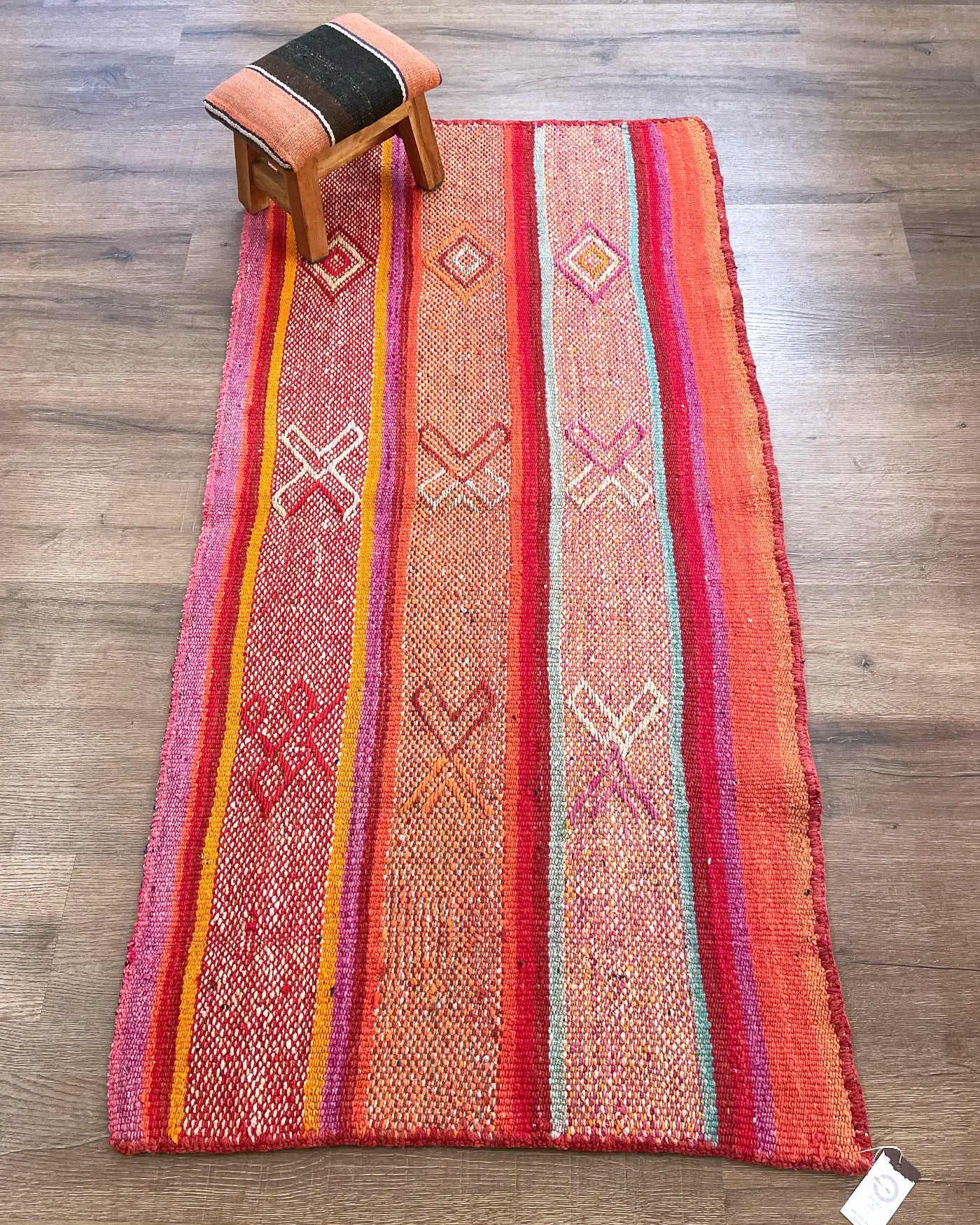 Peruvian Ethnic Runner Rug 160x80