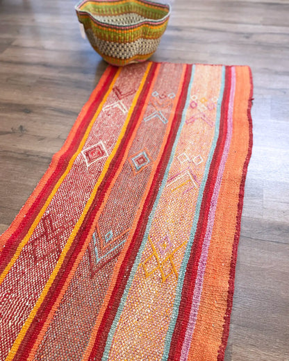 Peruvian Ethnic Runner Rug 160x80