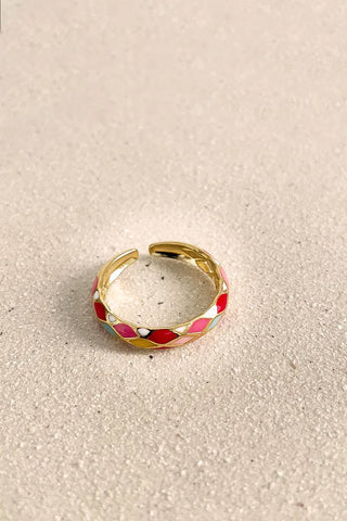 Anillo ajustable dorado Sabela