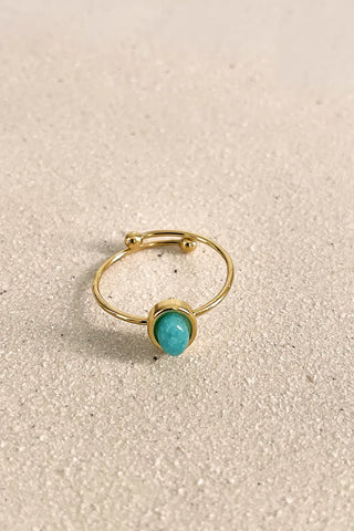 Anillo ajustable dorado Nora