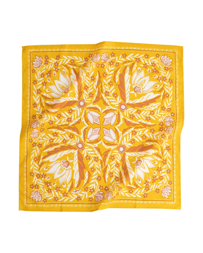 Bandana de Algodón Antonia Mostaza