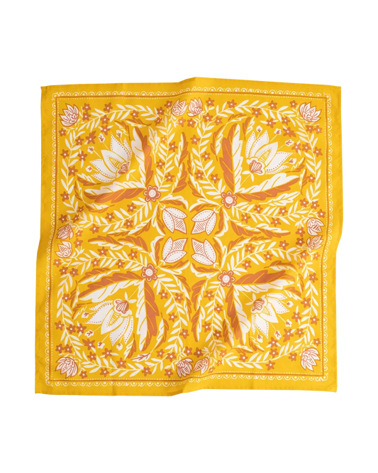 Bandana de Algodón Antonia Mostaza