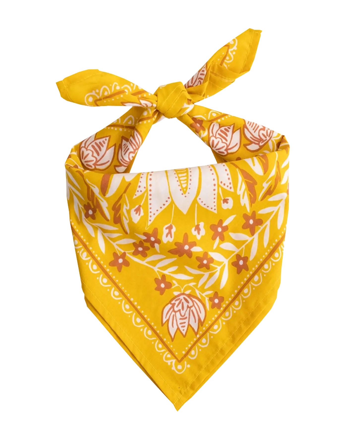 Bandana de Algodón Antonia Mostaza