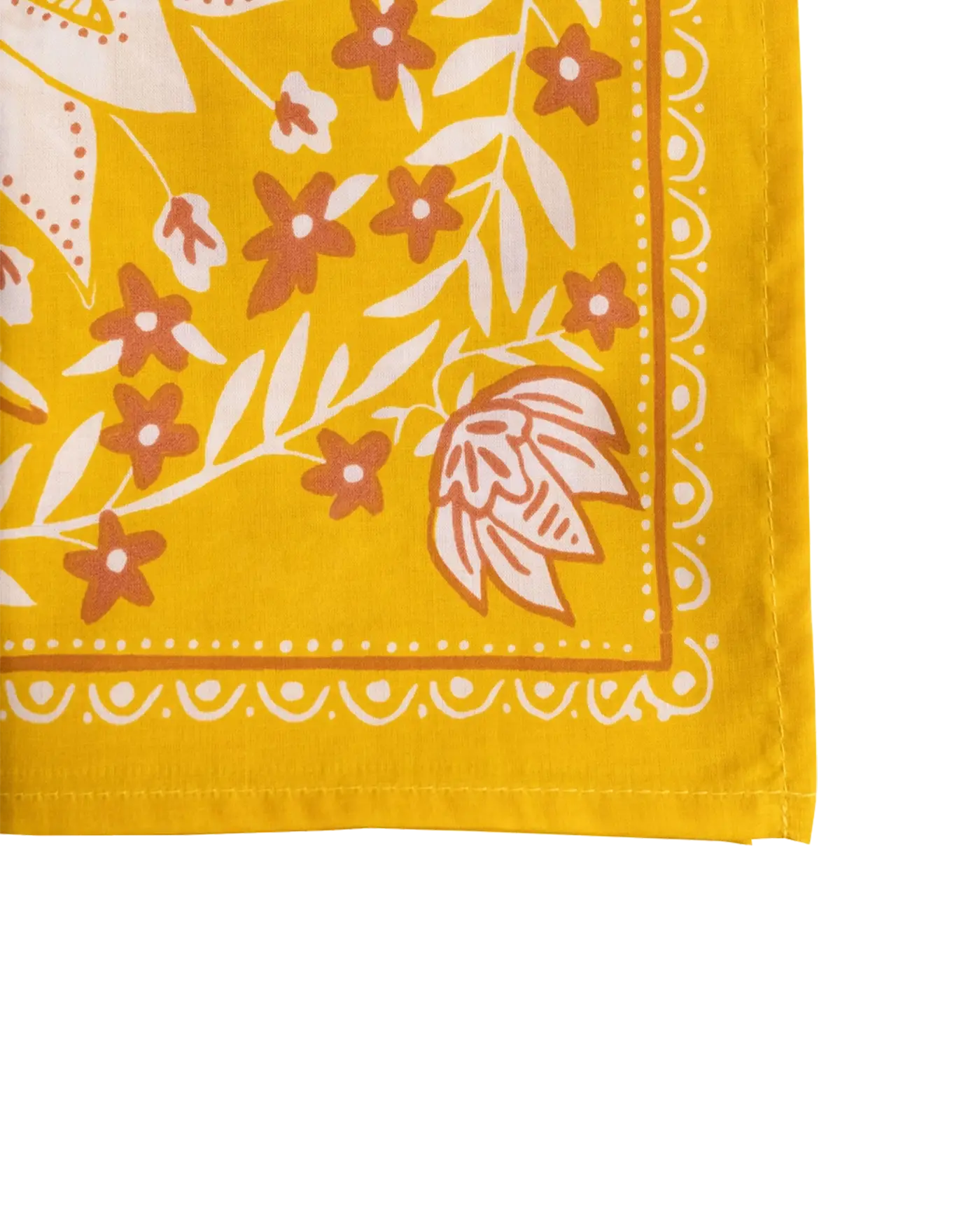 Bandana de Algodón Antonia Mostaza