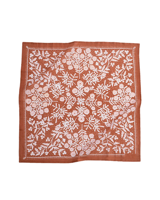 Bandana de Algodón Terra Marrón