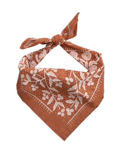 Bandana de Algodón Terra Marrón