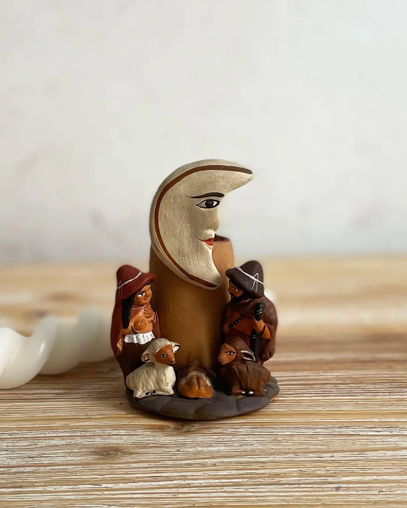 Belén Peruano Hecho a Mano Portavela