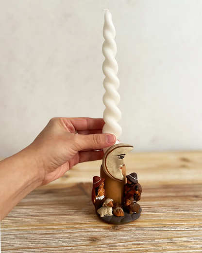 Belén Peruano Hecho a Mano Portavela