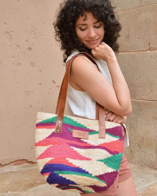 Bolso tote Multicolor