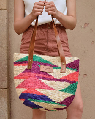 Bolso tote Multicolor