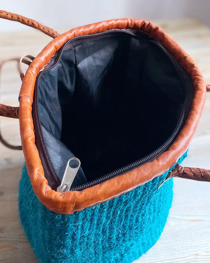Bolso Hecho a Mano Kenia Verde