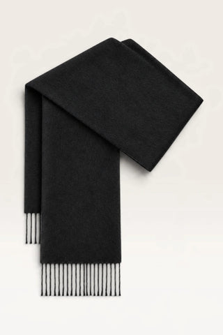 Bufanda de lana de alpaca - Negro