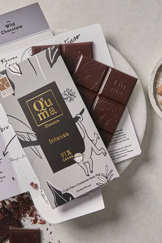 Chocolate peruano Intenso 91% Cacao