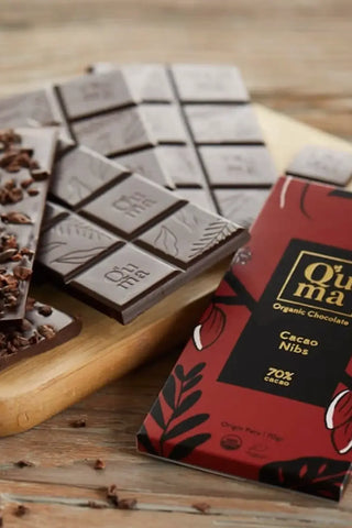 Chocolate peruano Nibs 70% Cacao