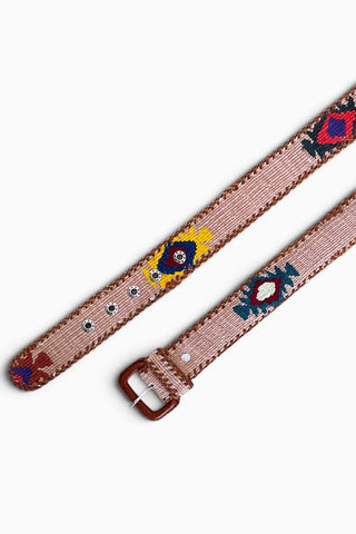 Cinturón étnico Camel