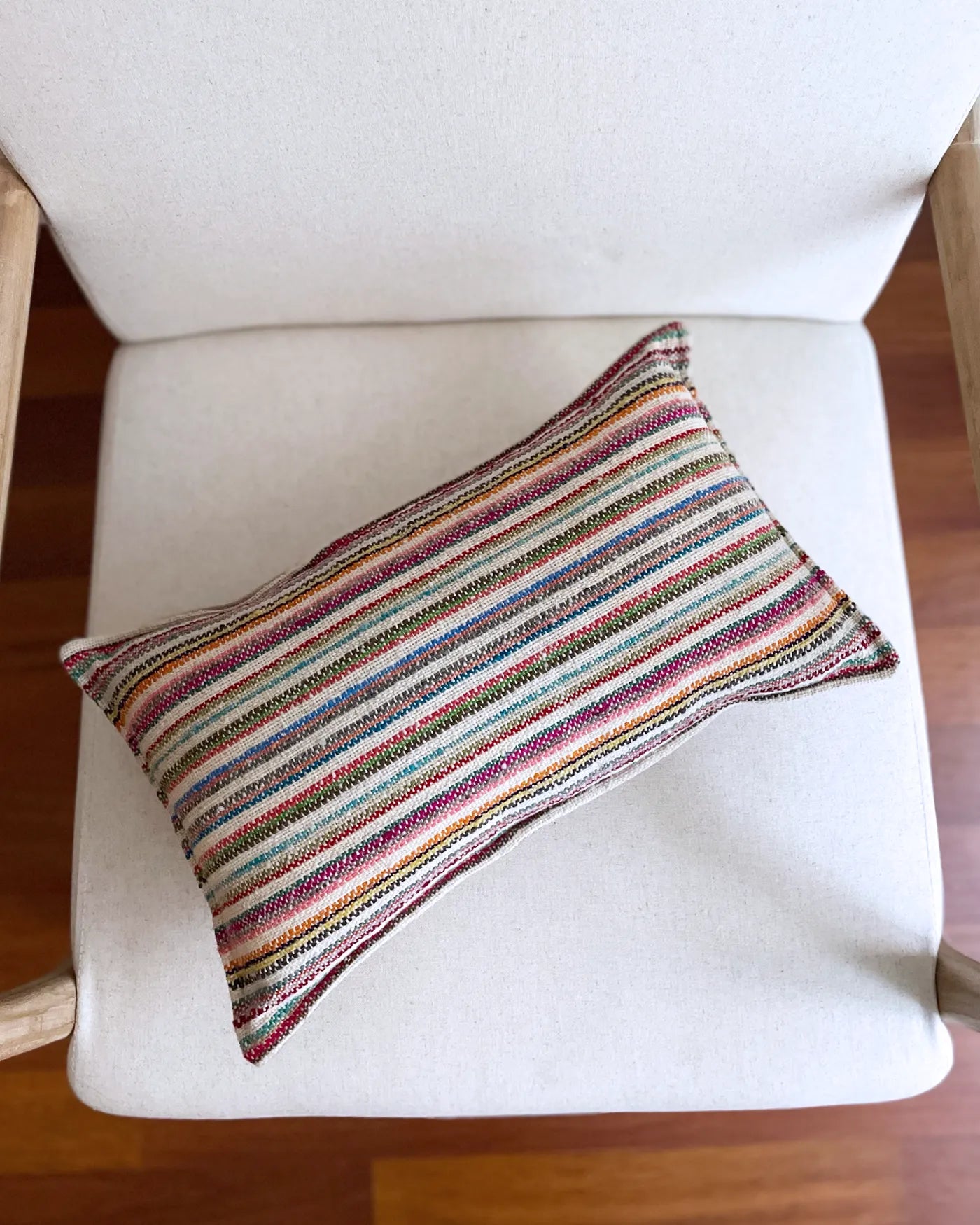 Cojín Artesanal Peruano Multicolor 30x50