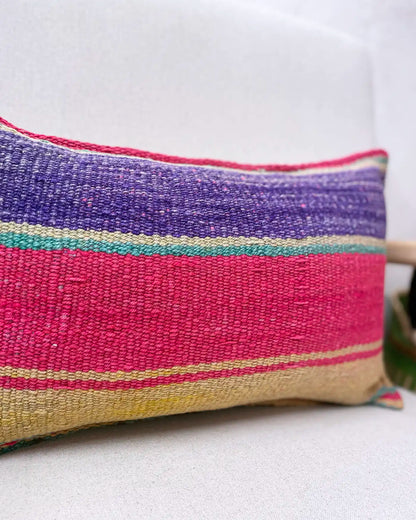 Peruvian Handmade Striped Cushion 30x50