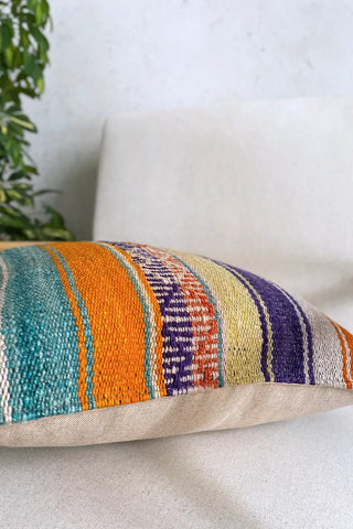 Cojín peruano multicolor