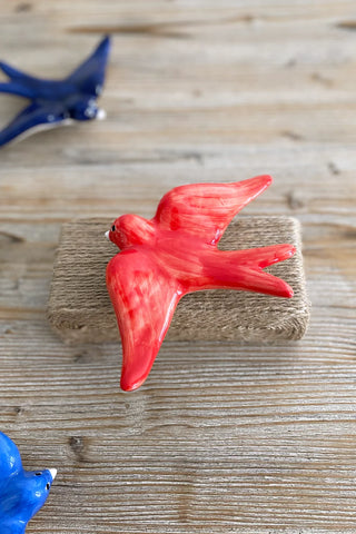 Golondrina de cerámica - Rojo