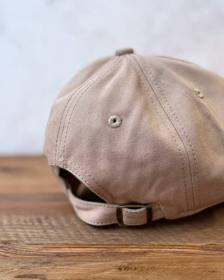 Gorra original con bordado étnico Beige y Azul
