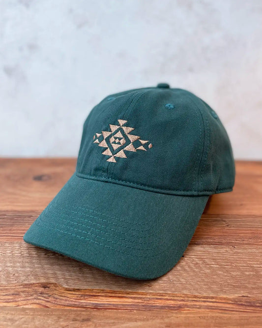Gorra Original Bordado Ethnic Verde