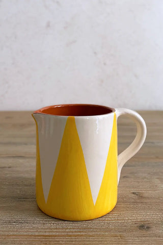 Jarra lechera Triángulos, 0.5 L - Sol