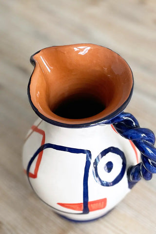 Jarra de diseño Azul, 3/4 L