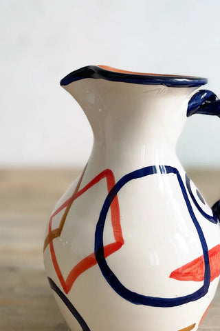 Jarra de diseño Azul, 3/4 L
