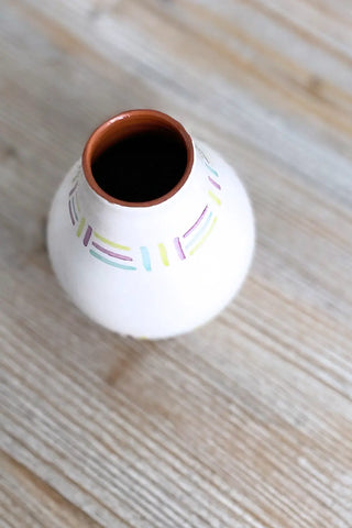Jarroncito étnico, 12 cm - Multicolor