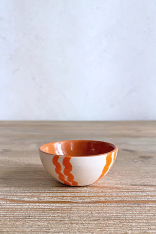 Cuenco mini Ondas - Naranja