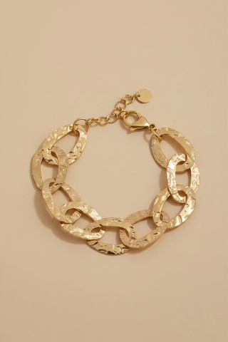 Pulsera dorada Olivia