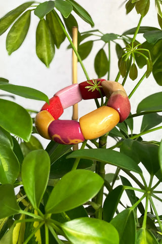 Pulsera de semillas de palmera