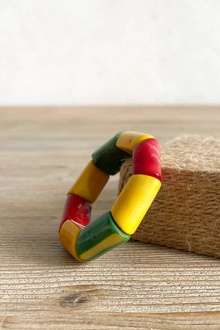 Pulsera de semillas de palmera