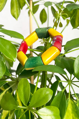 Pulsera de semillas de palmera