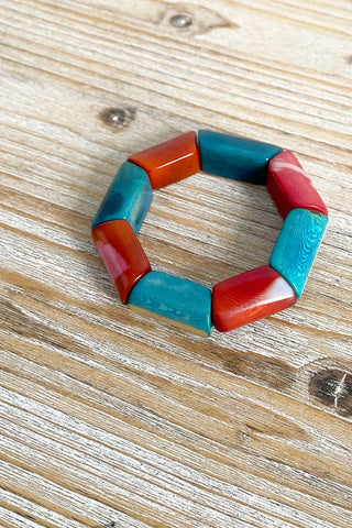 Pulsera de semillas de palmera