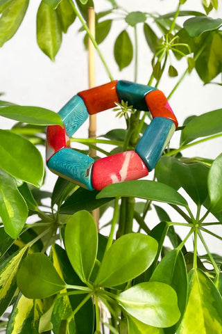 Pulsera de semillas de palmera