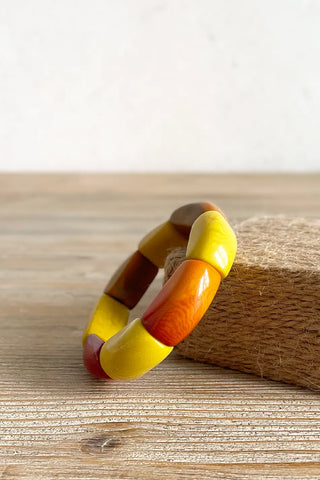 Pulsera de semillas de palmera