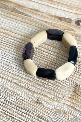 Pulsera de semillas de palmera