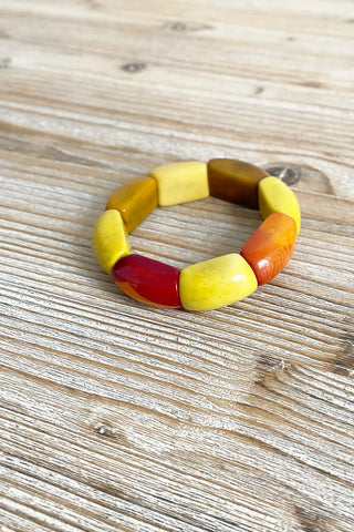 Pulsera de semillas de palmera